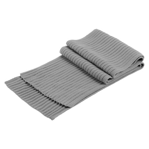 Купить Шарф Stripes, серый с нанесением логотипа Купить Шарф Stripes, серый с нанесением логотипа