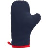 Купить Прихватка-рукавица «Акцент», красно-синяя с нанесением логотипа