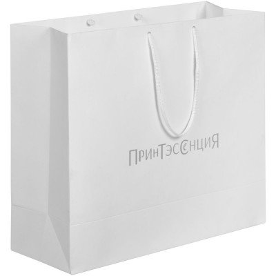 Купить Пакет Essence, белый с нанесением