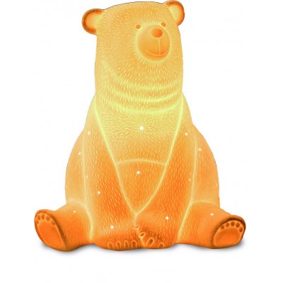 Купить Светильник керамический «Медведь» с нанесением логотипа
