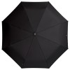 Купить Складной зонт Gran Turismo, черный с нанесением логотипа