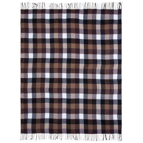 Купить Плед Countryside, коричневый с нанесением логотипа