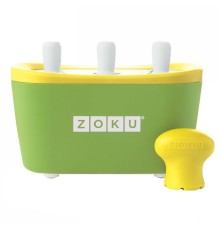 Набор для приготовления мороженого Triple Quick Pop Maker, зеленый