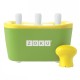 Купить Набор для приготовления мороженого Triple Quick Pop Maker, зеленый с нанесением логотипа