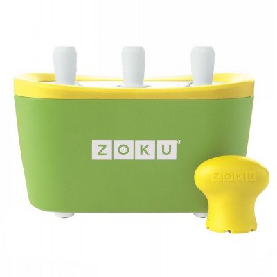 Купить Набор для приготовления мороженого Triple Quick Pop Maker, зеленый с нанесением