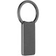Купить Брелок Graphite, матовый, серый с нанесением логотипа