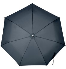 Складной зонт Alu Drop S, 3 сложения, 7 спиц, автомат, синий