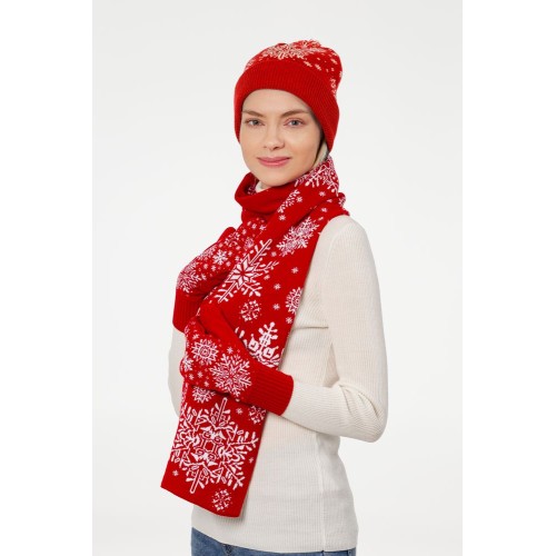 Купить Набор Snow Fashion, красный с нанесением логотипа Купить Набор Snow Fashion, красный с нанесением логотипа