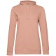 Купить Толстовка с капюшоном женская Hoodie, бежевая (nude) с нанесением логотипа