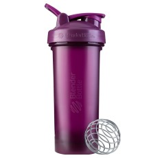 Спортивный шейкер Classic V2 Full Color, большой, фиолетовый (сливовый)