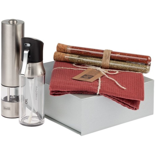 Купить Набор Seasoning, красный с нанесением логотипа