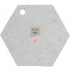 Купить Доска сервировочная Elements Hexagonal, камень с нанесением логотипа