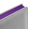 Купить Ежедневник Spain, недатированный, серый с фиолетовым с нанесением логотипа