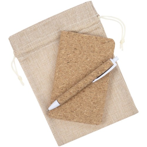 Купить Набор Corkness, белый с нанесением логотипа