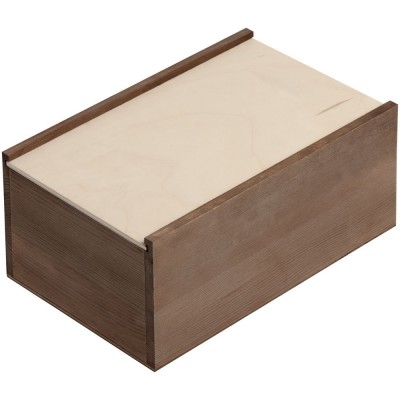 Купить Деревянный ящик Boxy, малый, тонированный с нанесением