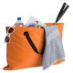 Купить Пляжная сумка-трансформер Camper Bag, оранжевая с нанесением логотипа