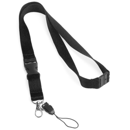 Купить Лента для бейджа You Know My Name, черная с нанесением логотипа