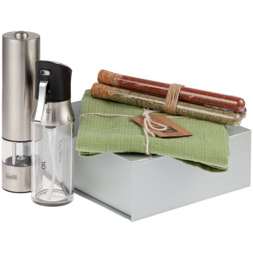 Купить Набор Seasoning, зеленый с нанесением логотипа