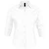 Купить Рубашка женская с рукавом 3/4 EFFECT 140, белая с нанесением логотипа