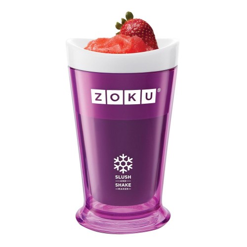 Купить Форма для холодных десертов Slush & Shake, фиолетовая с нанесением логотипа