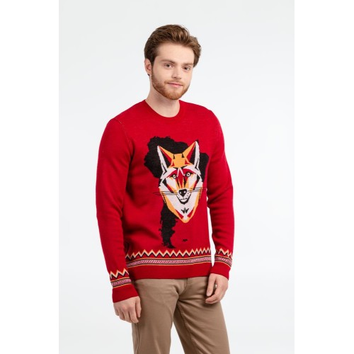 Купить Джемпер Totem Fox, красный с нанесением логотипа