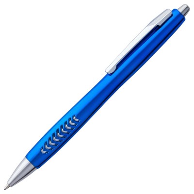 Купить Ручка шариковая Barracuda, синяя с нанесением логотипа