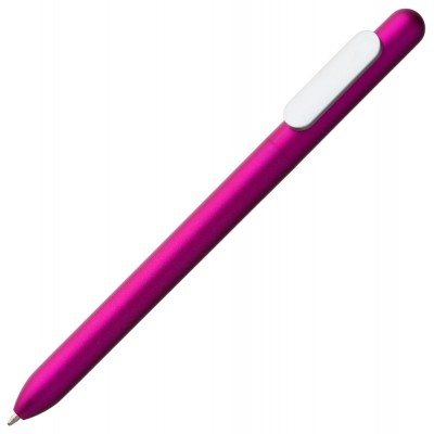 Купить Ручка шариковая Slider Silver, розовый металлик (фуксия) с нанесением