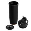 Купить Термостакан fixMug, черный с нанесением логотипа