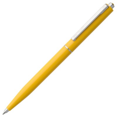Купить Ручка шариковая Senator Point ver.2, желтая с нанесением