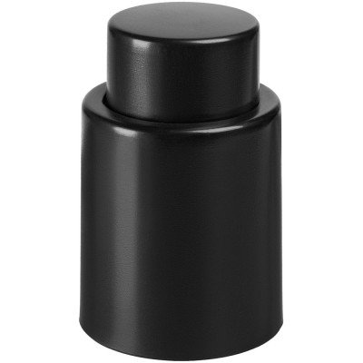 Купить Пробка для бутылки Wine Keeper, вакуумная, черная с нанесением