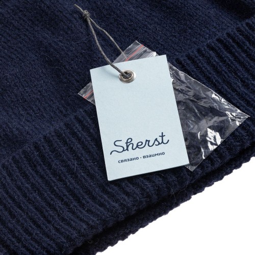 Купить Шапка Cordelia, синяя с нанесением логотипа