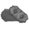 Купить Надувная подушка Pillow Luxe, серая с нанесением логотипа