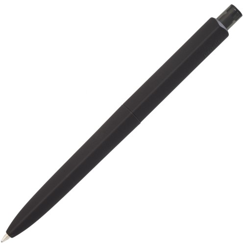 Купить Ручка шариковая Prodir DS8 PRR-Т Soft Touch, черная с нанесением логотипа