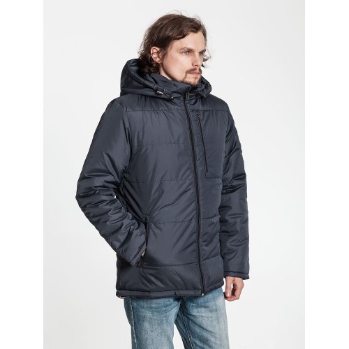 Купить Куртка Unit Tulun, серая с нанесением логотипа