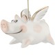 Купить Фарфоровая елочная игрушка Piggy Wingy с нанесением логотипа