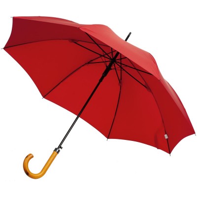 Купить Зонт-трость LockWood, красный с нанесением логотипа
