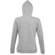 Купить Толстовка женская Spencer Women, серый меланж с нанесением логотипа