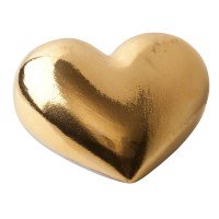 Фарфоровое сердце Golden Heart