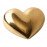 Фарфоровое сердце Golden Heart