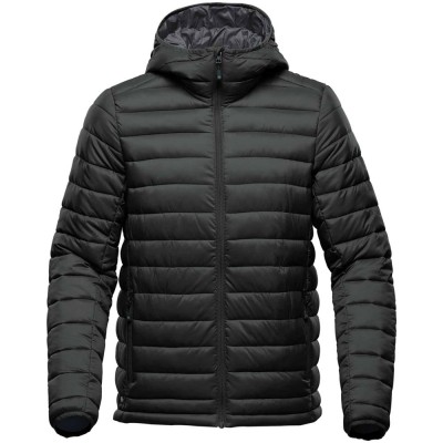 Купить Куртка компактная мужская Stavanger, черная с нанесением