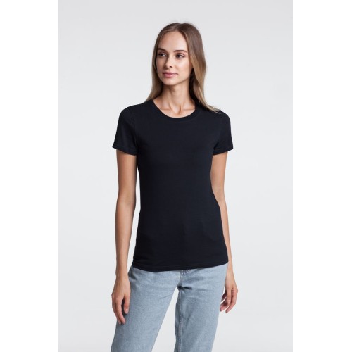 Купить Футболка женская T-bolka Stretch Lady, ярко-синяя (royal) с нанесением логотипа Купить Футболка женская T-bolka Stretch Lady, ярко-синяя (royal) с нанесением логотипа