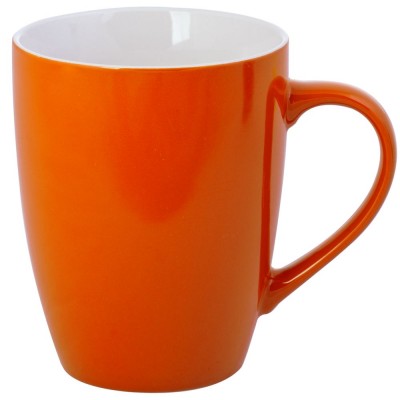 Купить Кружка Good morning, оранжевая с нанесением логотипа