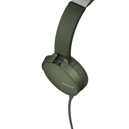 Купить Наушники Sony XB-550, зеленые с нанесением логотипа