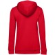 Купить Толстовка с капюшоном женская Hoodie, красная с нанесением логотипа
