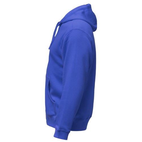 Купить Толстовка мужская Hooded Full Zip ярко-синяя с нанесением логотипа