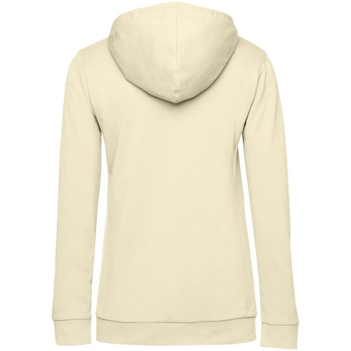 Купить Толстовка с капюшоном женская Hoodie, светло-желтая с нанесением логотипа