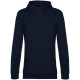Купить Толстовка с капюшоном унисекс Hoodie, темно-синяя с нанесением логотипа