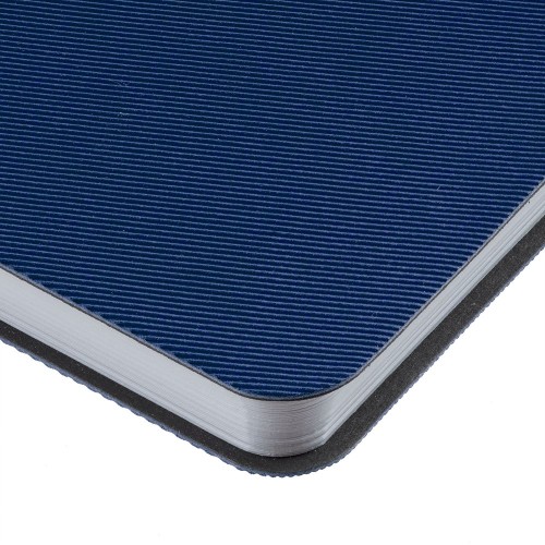 Купить Блокнот Twill, синий с нанесением логотипа Купить Блокнот Twill, синий с нанесением логотипа