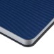 Купить Блокнот Twill, синий с нанесением логотипа