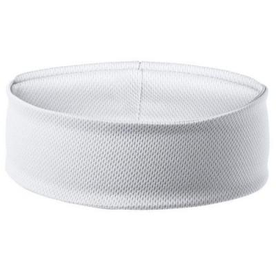 Купить Охлаждающая спортивная повязка на голову Cool Head, белая с нанесением логотипа
